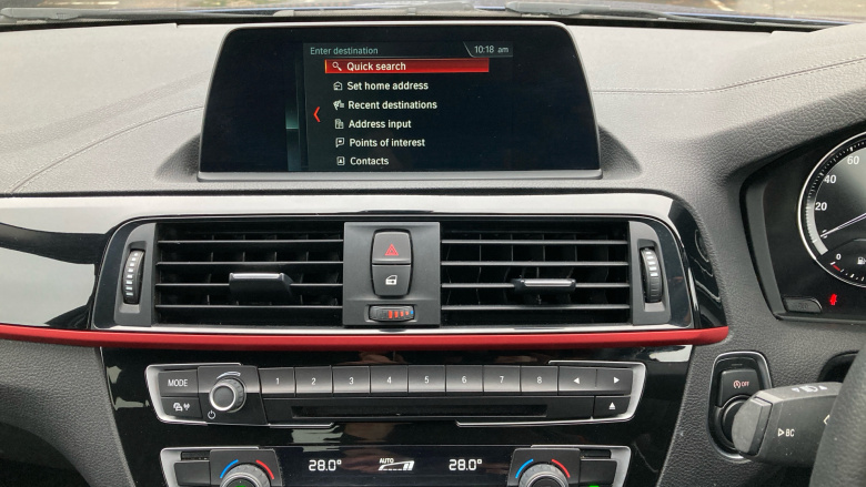 BMW 1 Series 118d Sport 5dr [Nav/Servotronic] Step Auto Diesel Hatchback